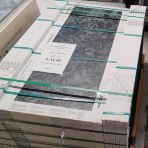 Restpartij Marazzi Allmarble Quarzo Blue Grey marmerlook tegels (mat) van 60x120 cm bij Tegelstudio Zeeland in Vlissingen