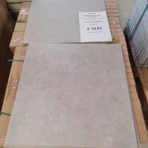 Natuursteenlook tegels van 60x60 cm, beige/taupe, bij Tegelstudio Zeeland in Vlissingen